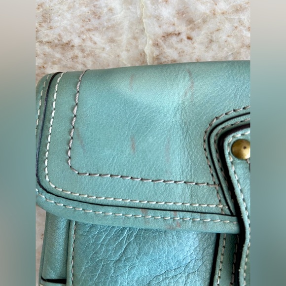 💚 COACH LEGACY WRISTLET-GREEN 💚 - Picture 3 of 5